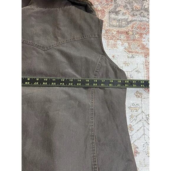 Outback Trading Company Fire Tail Vest Womens Size L Faux Fur - Picture 6 of 10